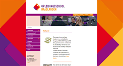 Desktop Screenshot of opleidingsschoolhaaglanden.nl